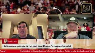 HawgBeat Hoops Postgame Show  South Carolina 77 Arkansas 64 [upl. by Ricardo]