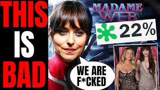 Madame Web Gets DESTROYED In First Reviews  Another Marvel Box Office FLOP With Empty Theaters [upl. by Yael]