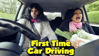 First Time Car Driving  Rahim Pardesi  Desi Tv Entertainment  ST1T [upl. by Etra]