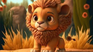 🌟quotThe cubs journey Voo voo kids video new rhyme for baby lion 🦁♌ [upl. by Aihsoem]