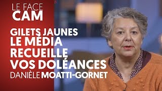 GILETS JAUNES  LE MÉDIA RECUEILLE VOS DOLÉANCES 1  DANIÈLE MOATICORNET [upl. by Othilia]