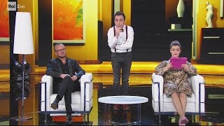 Gennaro Calabrese con Gigi DAlessio e Fatima Trotta  Made in Sud 21032017 [upl. by Salis]