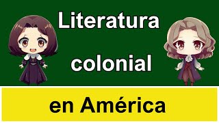 Literatura Colonial en América [upl. by Iuqcaj]