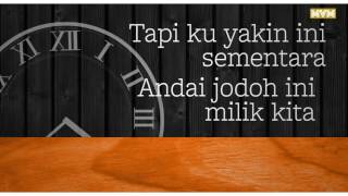 Andai jodoh  chomel lyrics [upl. by Eurydice]