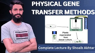 Physical Gene Transfer Method Complete Lecture By Shoaib Akhtar [upl. by Schwinn]