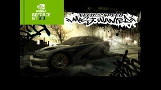 Need for Speed Most Wanted on Geforce GT 610 [upl. by Epillihp]