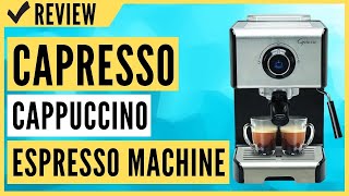 Capresso EC300 Cappuccino Espresso Machine Review [upl. by Bev]