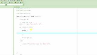 C Programming Tutorial  40  Files  Creating a Simple Database  Part 1 HD [upl. by Phipps65]