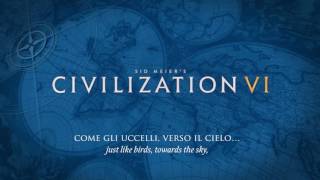 Christopher Tin  Sogno di Volare quotThe Dream of Flightquot Civilization VI Main Theme [upl. by Chamkis122]