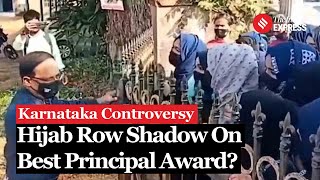 Karnataka Hijab Row Shadow On Best Principal Award  Teachers Day [upl. by Entroc553]