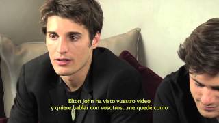 2Cellos  Entrevista en Madrid  Mayo 2013 [upl. by Cappello564]