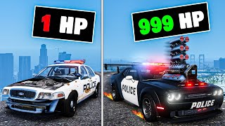 Upgrading to the FASTEST Police Car in GTA 5 [upl. by Larentia]