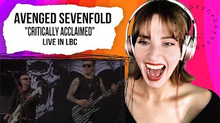 Aveneged Sevenfold  quotCritical Acclaimquot LIVE in the LBC REACTION [upl. by Burnside801]