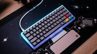 KBDfans Tofu60 Acrylic Sound Test [upl. by Zelde]