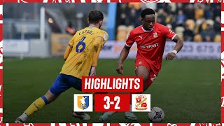 Extended Highlights Mansfield Town vs Swindon Town [upl. by Dietrich805]