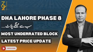 DHA Lahore Phase 8  Latest Price Update  Amenities  Construction Rate  Development [upl. by Aleira]