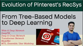 Evolution of Pinterests Ranking System From GBDT to Deep Learning Models  Recommendation System [upl. by Bunny266]