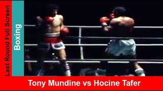 Tony Mundine Australia vs Hocine Tafer France red trunks Widescreen Match Highlights 1982 [upl. by Wolram700]