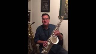 Theo Wanne Mantra 2 Tenor Sax [upl. by Carlynne173]