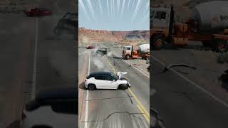 Realistic Highway Car Crashes [upl. by Amihc]