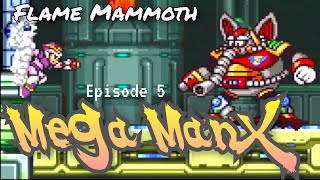 Mega Man X 100  Flame Mammoth  Episode 5 [upl. by Yaker]