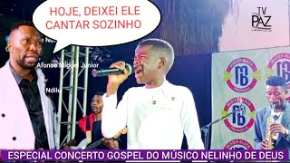 Delfino Massini Enalteceu o Nelinho de Deus por ter cantado sozinho durante a primeira parte [upl. by Brantley110]