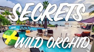 Secrets Wild Orchid  Jamaica  Preferred Club Junior Suite Ocean View Swim Out Room Tour [upl. by Itram]