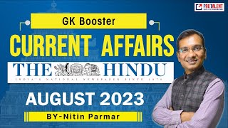 Current Affairs Booster  22 August 2023  CLAT amp Law Entrance Govt Exams MBA entrance [upl. by Venezia]