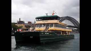 MV May Gibbs  F7 to Double Bay sydney sydneyferries [upl. by Paten]