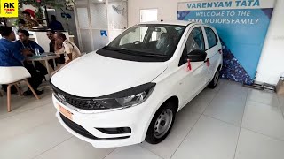 Tata Tiago XE CNG ₹654 Lakh  2023 Detailed Review  Tata Tiago Base Model CNG 2023 [upl. by Estelle]