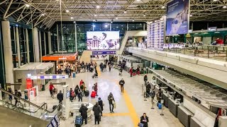 Leonardo da Vinci–Fiumicino Airport FCO in Rome Italy [upl. by Elohcan]