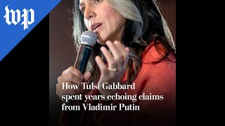 How Tulsi Gabbard spent years echoing claims from Putin [upl. by Zitella]