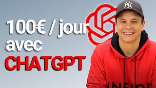 💸 Comment gagner de largent avec CHATGPT   Intelligence artificielle 🦾 [upl. by Montfort636]