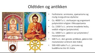 Grunnkurs i religion  Historisk overblikk [upl. by Ahsilem]