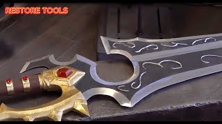 10 day Challenge To Forge The World of Warcraft Sharamain Greatsword [upl. by Carbone855]