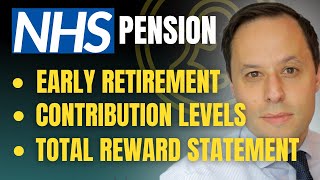 NHS Pension  Early Retirement Contribution Levels amp Pay Band Examples  Total Reward Statement [upl. by Esinehs159]