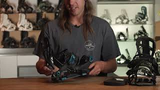 Flow NX2TM Hybrid Snowboard Bindings 2024 [upl. by Atirac]