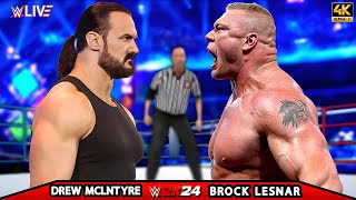 Drew Mclntyre vs Brock Lesnar  Xtreme Rules Match  CLASH AT THE CASTLE 2024  WWE Nov 172024 [upl. by Netsruk]