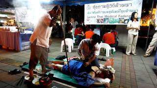 Amazing Thai Massage in North Thailand [upl. by Cornish474]