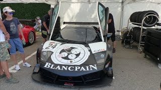 Lamborghini Murcielago RSV GT1 EPIC sound at Paul Ricard [upl. by Yram113]