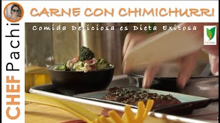 Receta Carne Asada  Comida Deliciosa Dieta Exitosa  Chef Pachi [upl. by Debbra596]