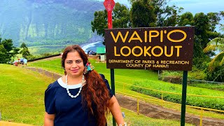 OUR TRIP TO WAIPIO VALLEY LOOKOUT MAUI HAWAII [upl. by Norvall]