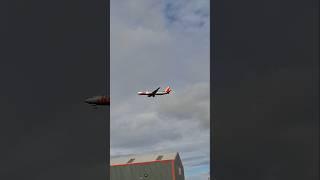 Jet2 737800 approaching Newcastle Airport [upl. by Kolosick]