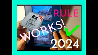 R4 SDHC Dual Core 2016 RULE Works funciona en 2Ds 110033E and 145E DSi XL [upl. by Washington]