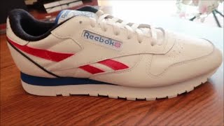 Unboxing Reebok Classic Leather 1983 Vintage sneakers new [upl. by Zoellick]