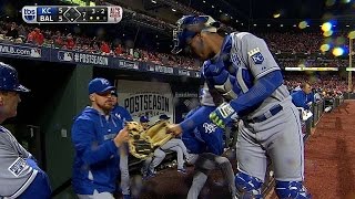 ALCS Gm1 Perez has equipment malfunction [upl. by Nnitsuj]