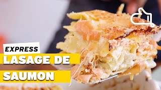 Lasagnes de saumon  Incroyable [upl. by Ahsieni]