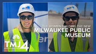 Local minority womanowned business leads construction on new Milwaukee Public Museum [upl. by Ahsenal]