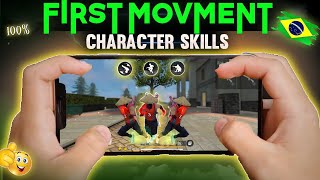 HOW TO INCREASE MOVEMENT SPEED IN FREE FIRE  BRAZILIAN 🇧🇷 MOVEMENT SPEED TRICK10X FASTER MOVEMENT [upl. by Agosto]