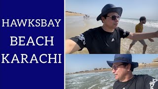 Karachi Hawksbay Beach follow imtiazalivlogs hawksbay karachi streetfood kasori [upl. by Nodnelg649]